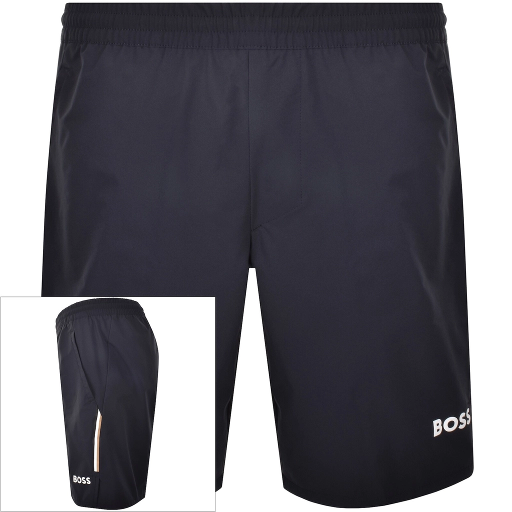 Boss Athleisure BOSS Score Toc 9 Inch Shorts Navy